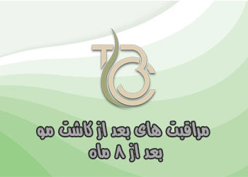 مراقبت های بعد از کاشت مو بعد از 8 ماه