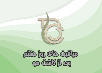 مراقبت های روز هفتم بعد از کاشت مو